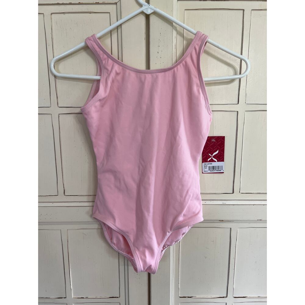 NWT Capezio size childs large CL pink leotard